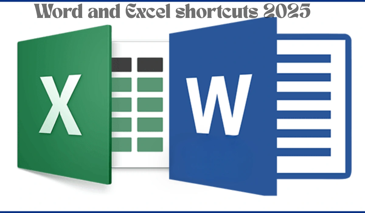 Word and Excel shortcuts 2025