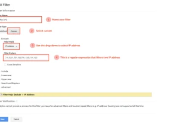 How to Use IP Filters in Google Analytics 4